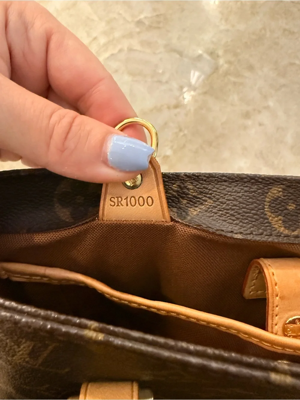 Louis Vuitton Authentic Monogram Vavin PM Vintage Tote Bag Excellent Condition